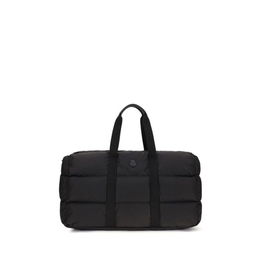 Moncler Black Polyester Luggage And Men's Travel